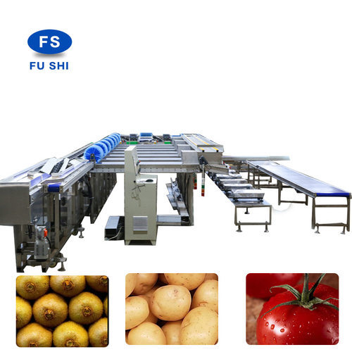 富士厂家冷库用重量分选机 水果重量选果机新款机型CE认证