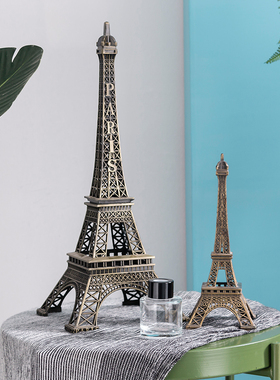 巴黎埃菲尔铁塔酒柜装饰品摆件客厅摆设家居摆设T房间卧室个性摆