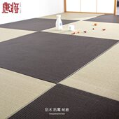 日式 垫米唐将踏踏米榻榻米和室塌塌地台榻榻米定制无防水地垫边