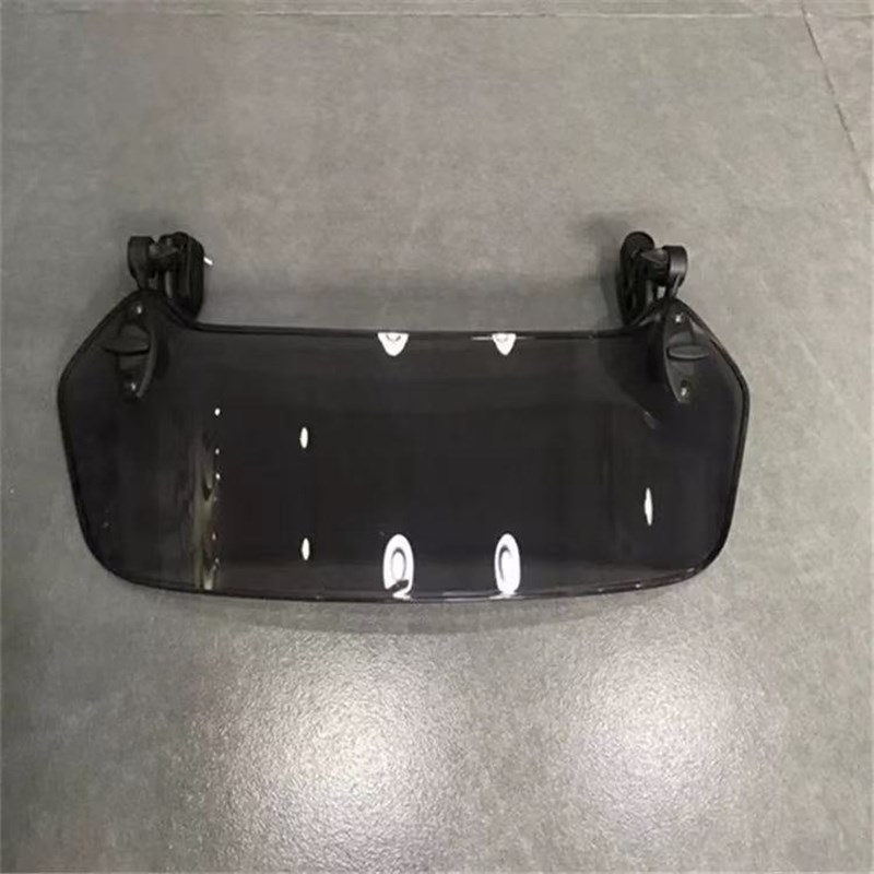 适用维斯帕假日6改k装加高风挡vespa GTV300前挡风加厚透明装饰板