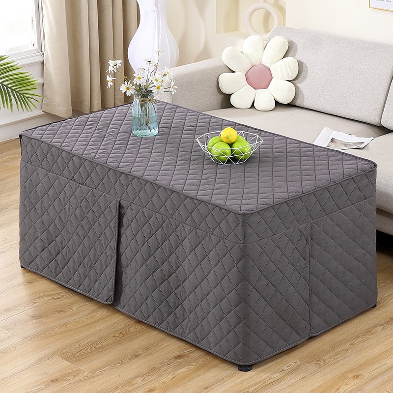 烤暖烤火桌布套电冬季长方形罩被套新款电炉罩P罩桌子火家用取暖