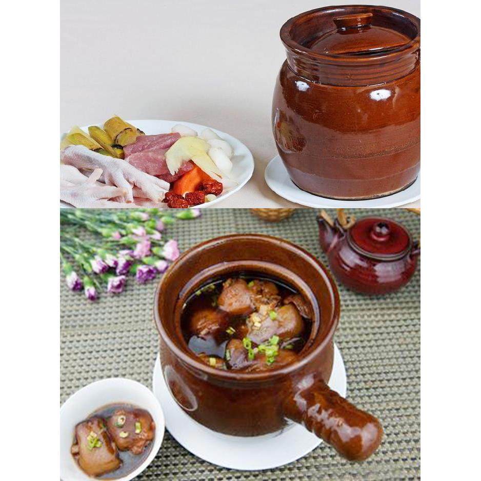 传统陶土单柄煨汤瓦罐养生立汤煲砂锅明火老式炖肉煮粥小瓦罐商用,餐饮具,瓶/罐,淘宝优惠券,粉丝福利购,淘宝优惠卷