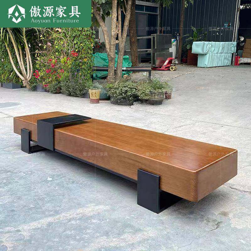 不锈钢公园椅户外长椅防腐木长条凳子庭院铁艺休闲座椅广场坐凳,商业/办公家具,其它,淘宝优惠券,粉丝福利购,淘宝优惠卷