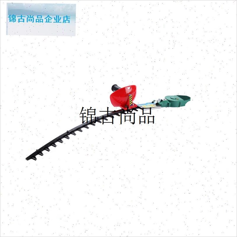 无刷电动绿篱机修剪机配件直刀弯刀刀架充电O式割草机配件单手双,