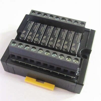 8位继电器模组块端子台采用原装PA1A/APAN3124继电器D410/D410-P