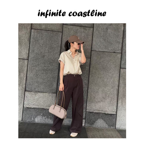 INFINITE COASTLINE/无垠海岸20117【葡萄紫】布裤CR0059