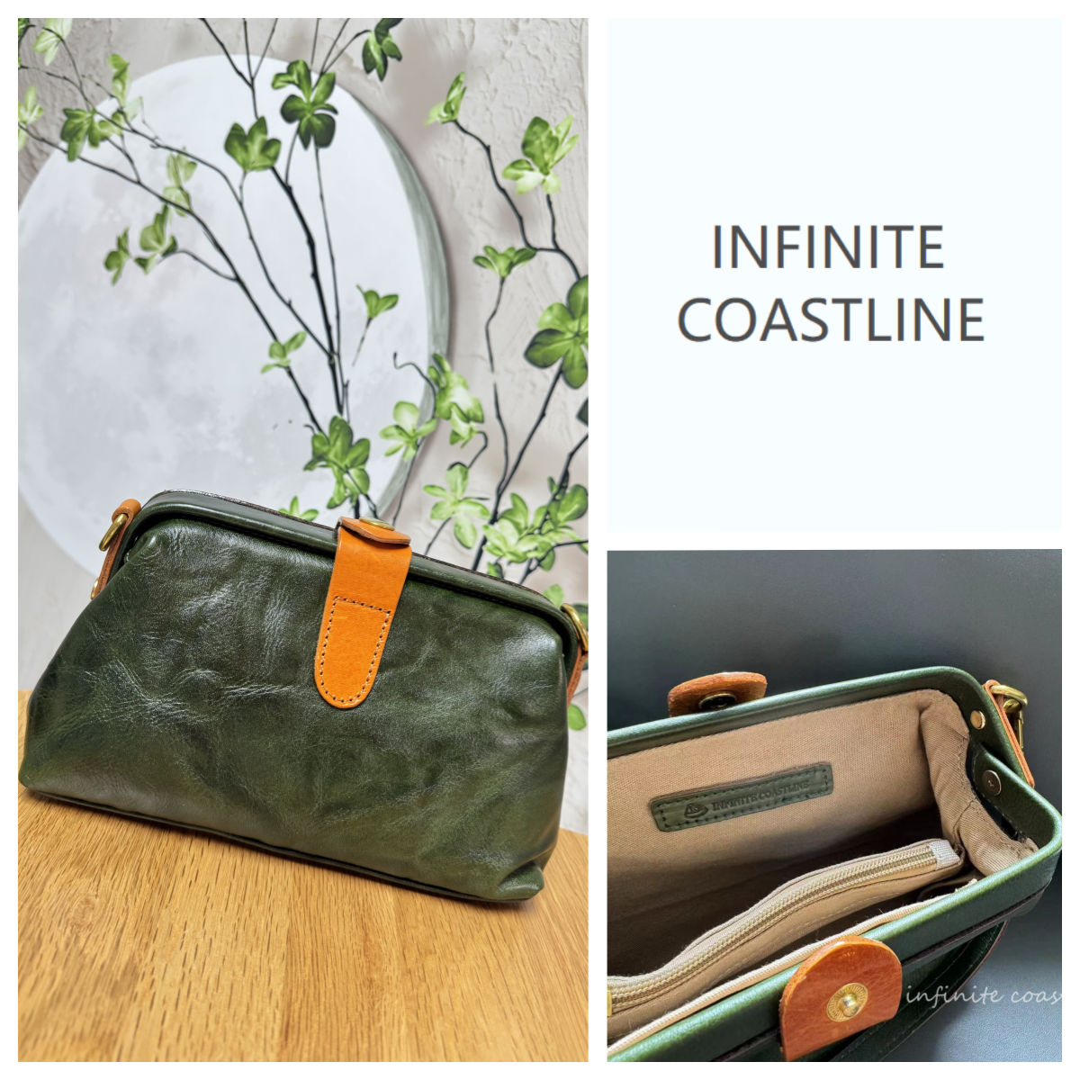 INFINITE COASTLINE/无垠海岸春晓4395植鞣皮包【票夹子】