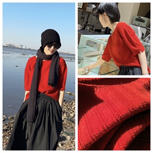 INFINITE COASTLINE/无垠海岸D12593【落肩泡泡肩】羊毛衫YM