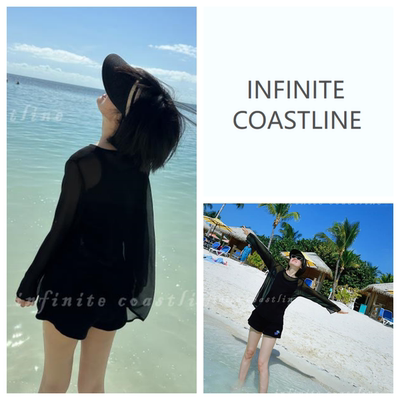 INFINITE COASTLINE/无垠海岸无垠海岸12196黑色微透外搭