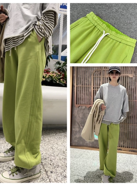 INFINITE COASTLINE/无垠海岸春晓2995百搭休闲绿卫裤