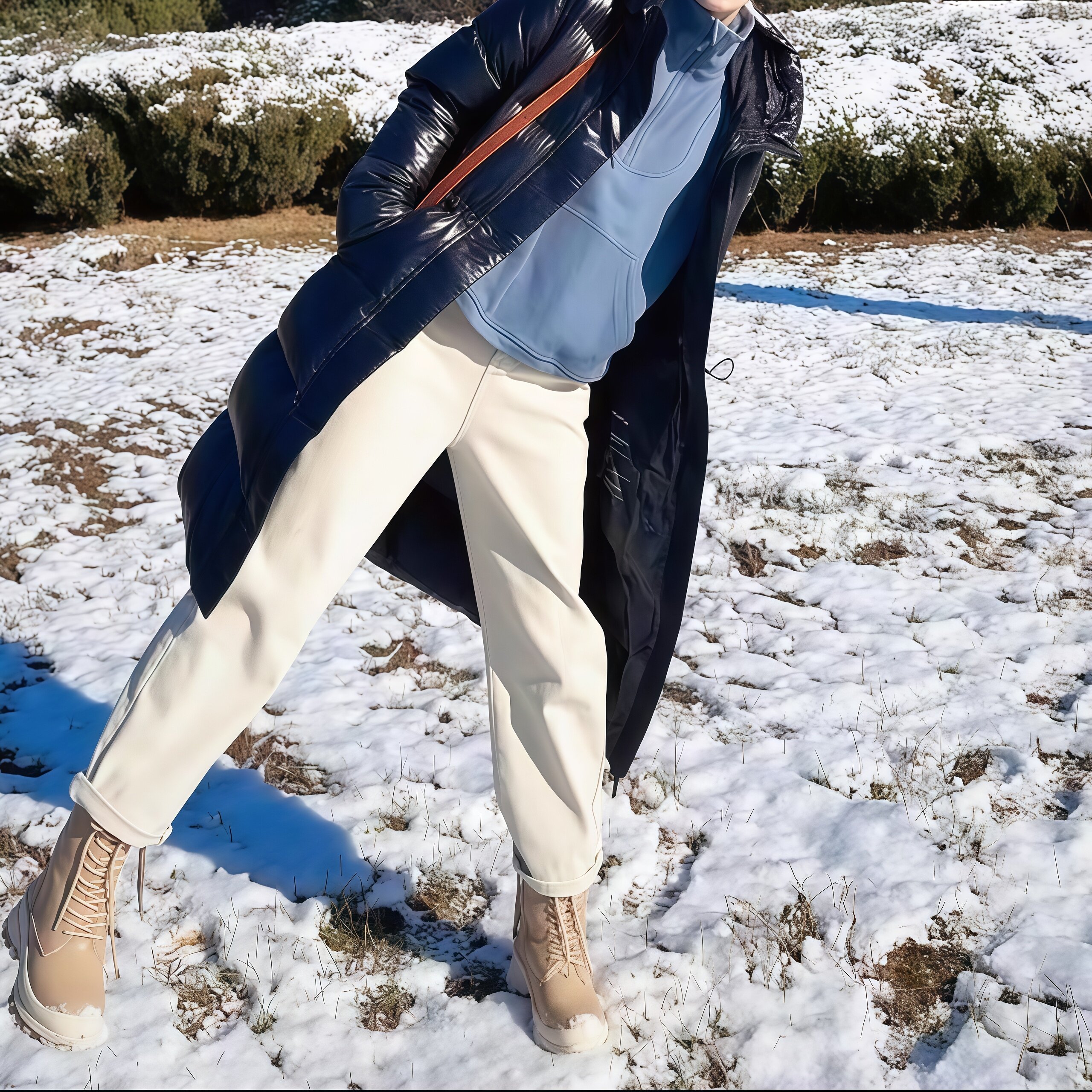 INFINITE COASTLINE/无垠海岸春晓2A05无垠海岸燕麦牛仔裤