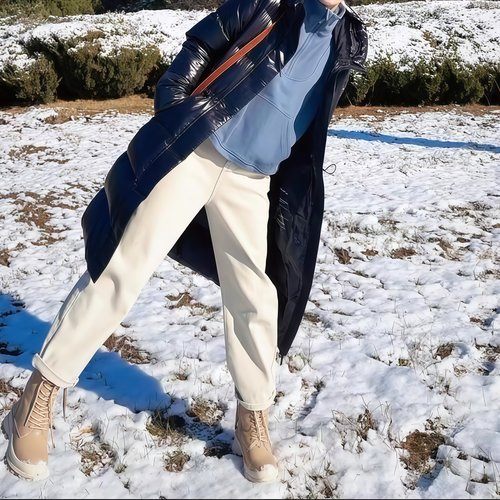 INFINITE COASTLINE/无垠海岸春晓2A05无垠海岸燕麦牛仔裤