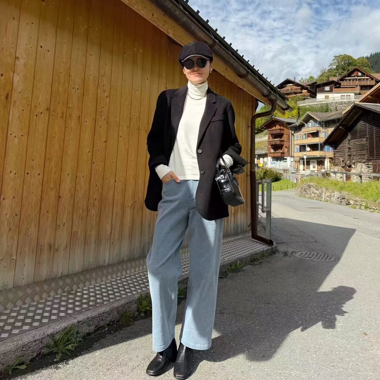 INFINITE COASTLINE/无垠海岸春晓20025百搭款【欧尼】直筒裤