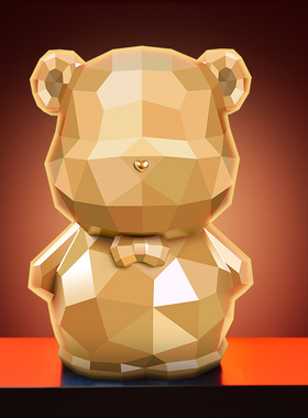 2024年新款创意玄关客厅摆件家居装饰只进不出存钱罐儿童