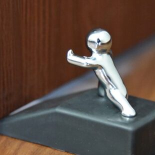 门门防风抵器橡胶阻门器器防撞器创意堵门功夫门阻门挡小人顶门塞