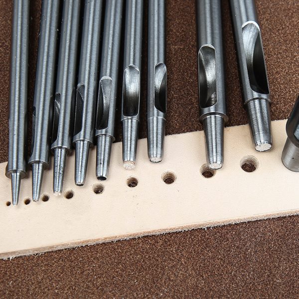 皮带打孔冲器扁口冲皮革开孔器SPC冲子打眼工具手工皮具配件打眼