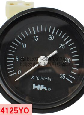 Y河柴油发电机组41仪表上海41Y黄ZS2S225O0转速表式发动机指针25Z