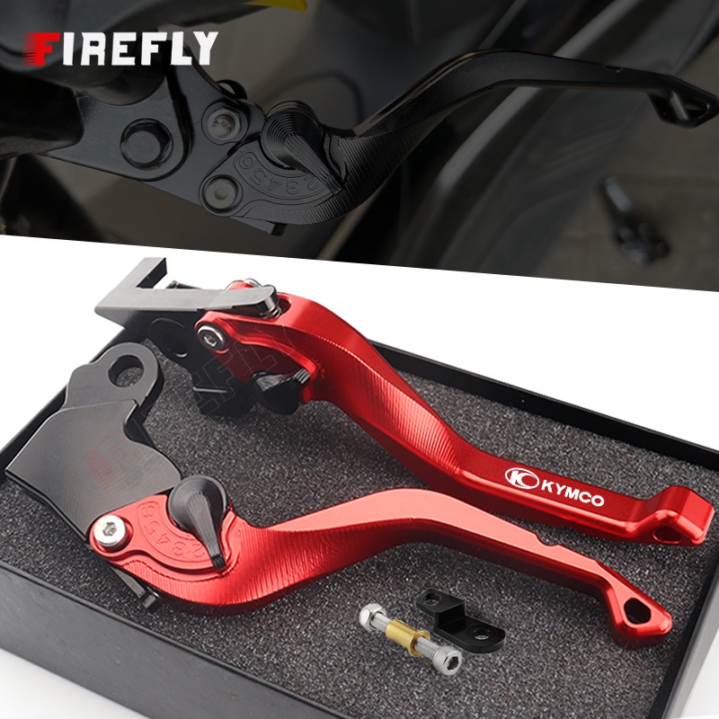 适用光阳赛艇250/300/S400z CT250刹车牛角拉杆 带停驻车功能手刹