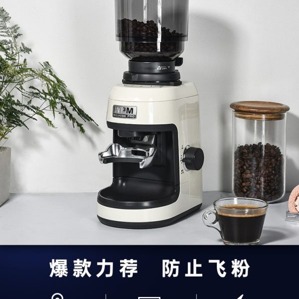 Welhome/惠家WPM爆款ZD-17N电动咖啡磨豆机 商用意式咖啡研磨机