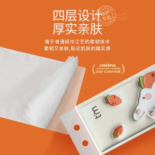 糖糖妈咪纸巾挂抽悬挂式大包抽纸家用大号餐巾纸卫生纸整箱装