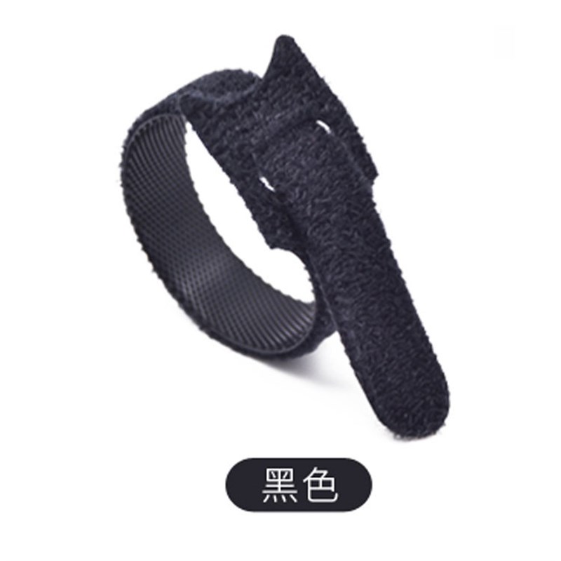 猫耳朵魔术贴收纳带数据线彩色理线束线带自粘绑带多功能粘扣扎带