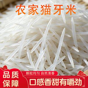 【新鲜猫牙米】24h封装大米2025新米长粒香大米细长款丝苗香甜装
