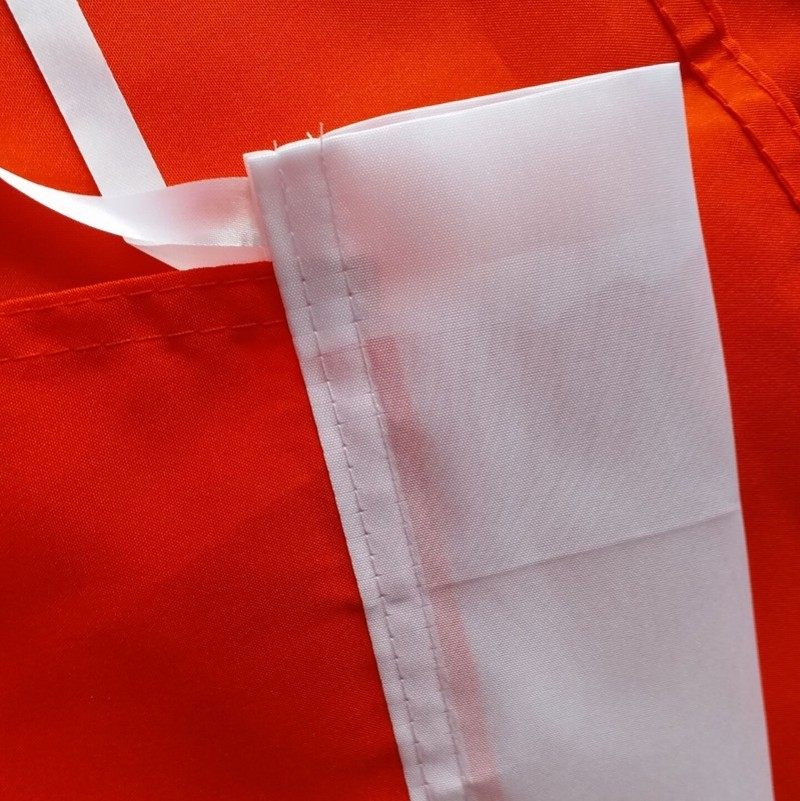 2号红旗空白加厚彩旗纯红旗子定做户外司旗厂旗标志旗160乘240