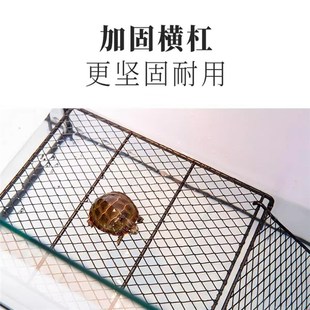 乌龟专用晒背台大号混养龟爬梯躲避鱼缸乌龟晒台歇脚台乌龟缸爬台