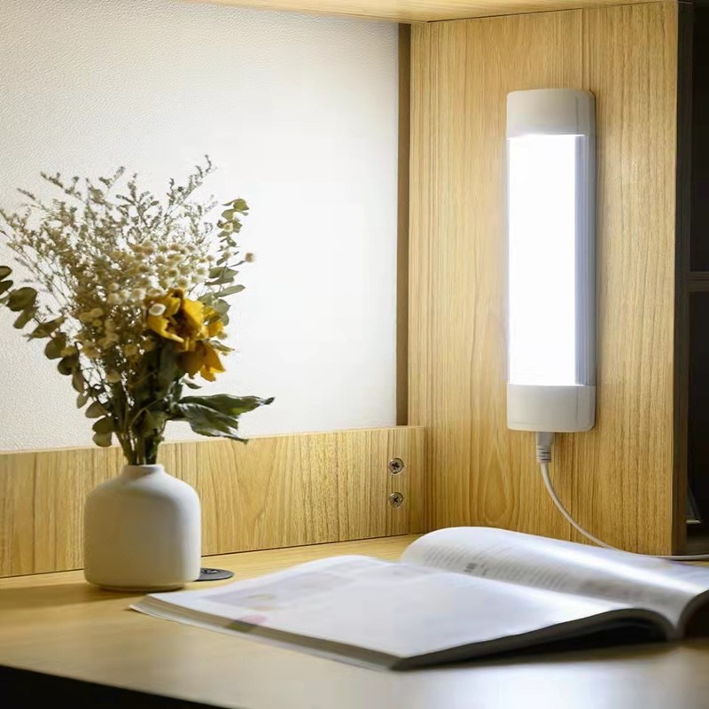 led长条灯家用直插式日光灯管条形卧室厨房照明宿舍书桌护眼墙壁.