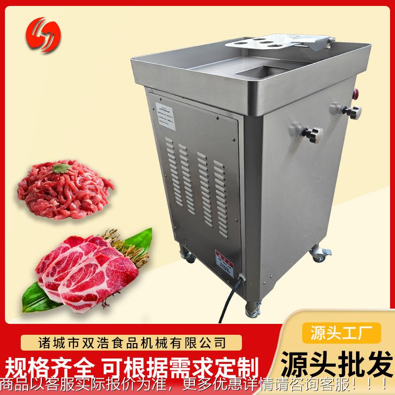肉肉片机商鸡用鸡胗FLI切片机肉立式柳切条机牛羊切丝机鲜肉丝切