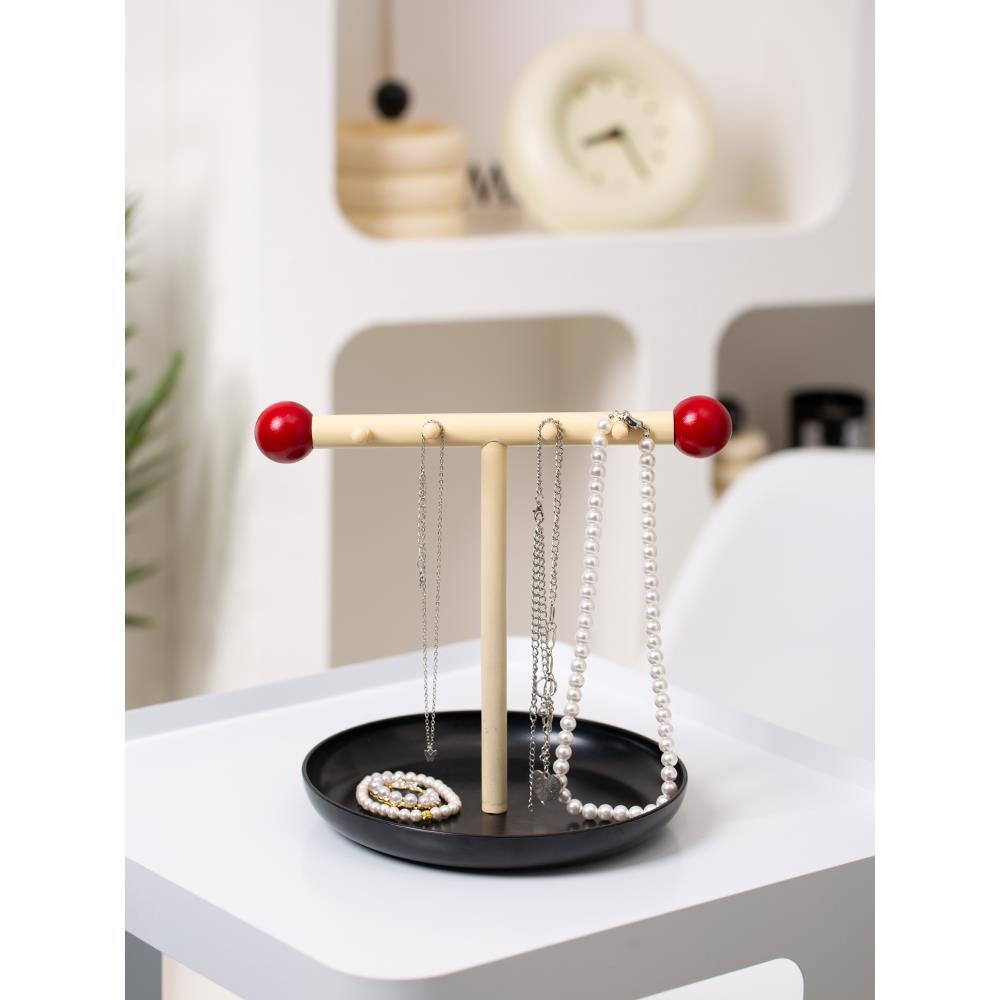 Epeiushome斯堪的纳维亚珠宝存储架门廊钥匙衣架桌面杂物存储托盘