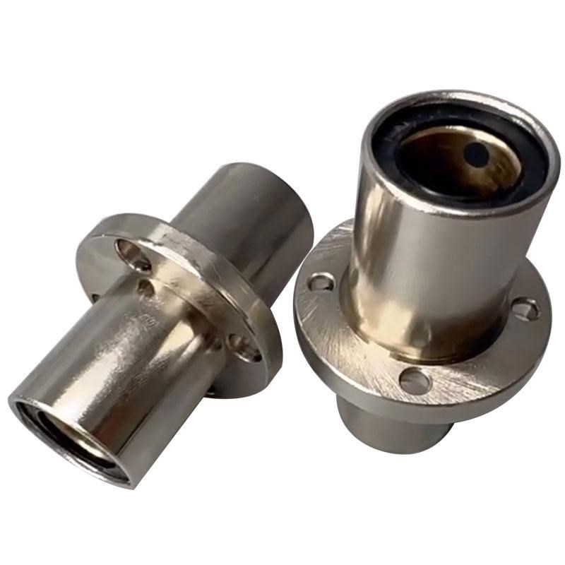 无油衬套中间圆法兰固定座组件MFCMW-S/D8 10 12 13Q 16 20 25 30