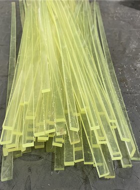 聚氨酯小方条 牛筋条 优力胶方块PU板缓冲条加工定制3 4 5 6 8 10