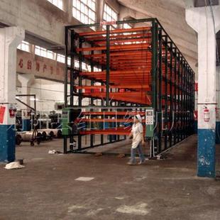 6层小盘头经织轴储存架轴库提供加工定制按用户要求设计定制