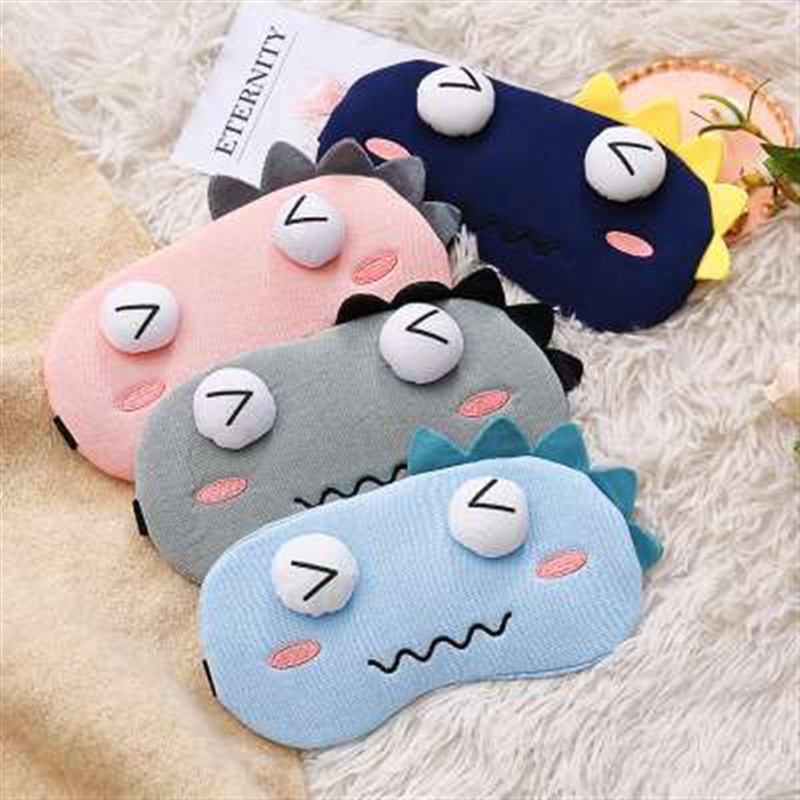 新款眼罩睡眠遮光睡觉男女可爱卡通冰敷学生缓解眼疲劳儿童护