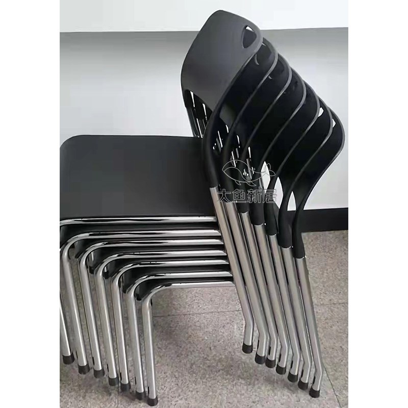 培训会议椅简约职员办公洽谈桌椅子无扶手靠背椅会议室办公室椅子