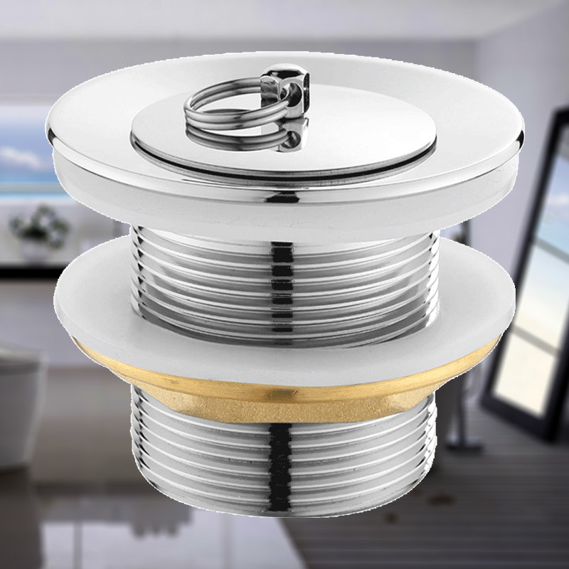 洗衣台双盆不锈钢下水管配件大理石盆陶瓷盆岩板高低盆排水管套装