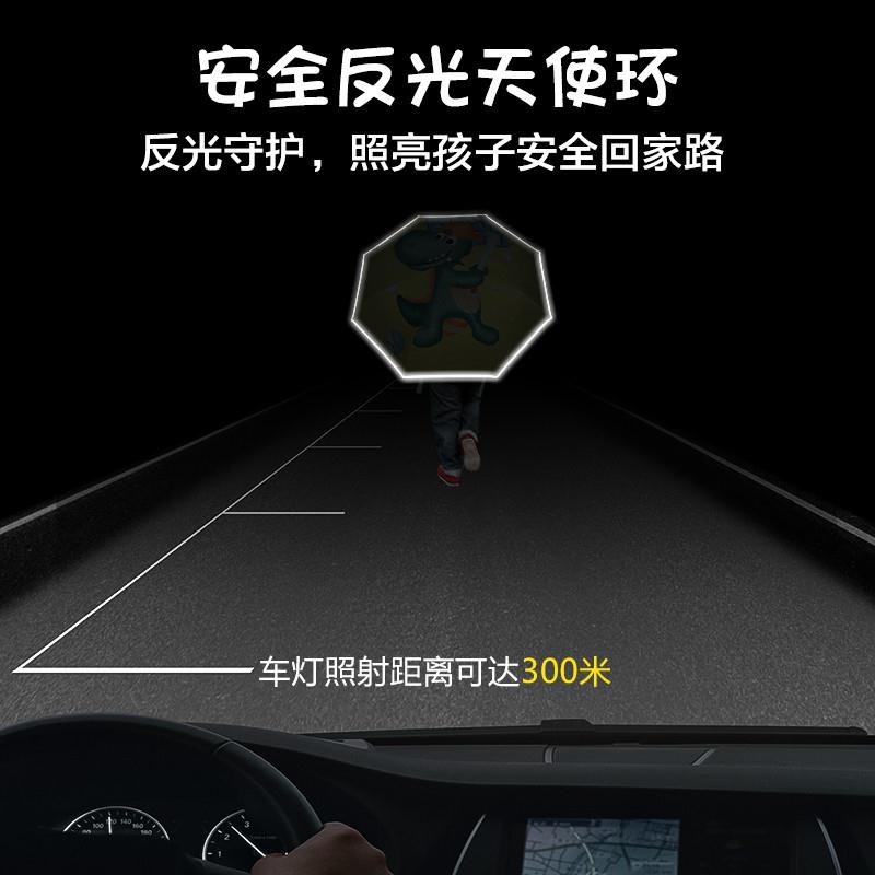 儿童雨伞女全自动小学生男童折叠晴雨两用轻便结实上学遮阳伞大童图片