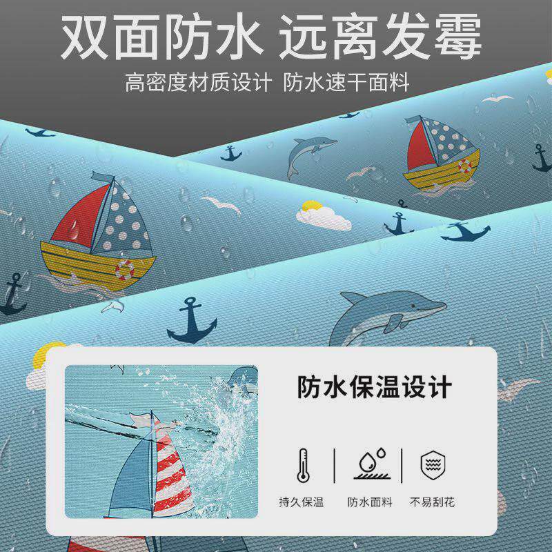 圆形家用冬天浴帘保暖洗澡浴罩成人宝宝加厚浴帐保温储物袋好收拢