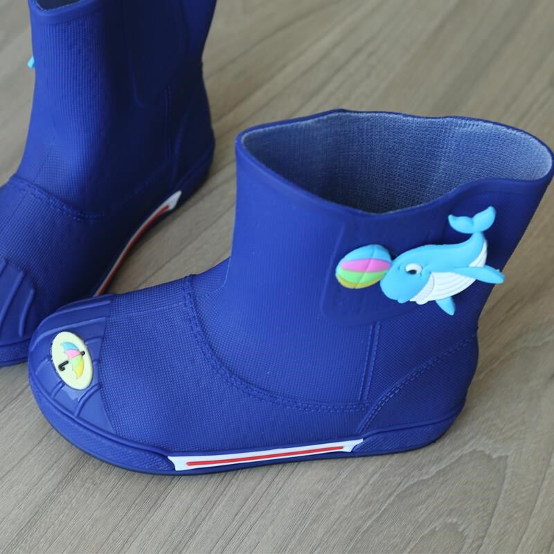 新款下雨鞋男童儿童小童水鞋宝宝小男孩子女学生幼儿园防雨水靴子