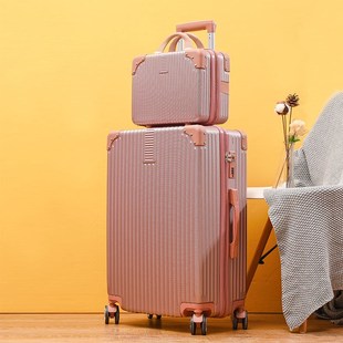 【五年质保】新款子母行李箱女学生20寸大容量旅行箱子万向轮24潮