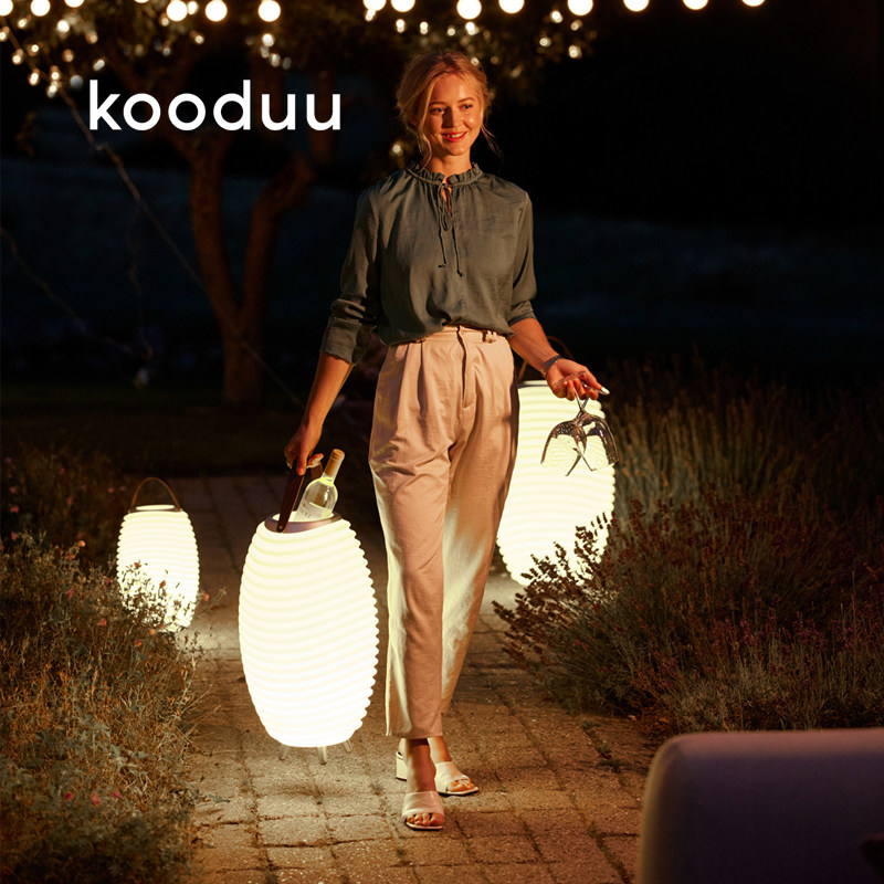 Kooduu音响灯Synergy蓝牙音响氛围灯冰桶户外音箱无线礼物送礼