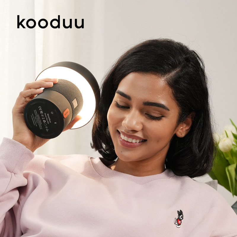 Kooduu蓝牙音响蘑菇灯SensaPlayMini小音响灯台面氛围灯送礼礼物