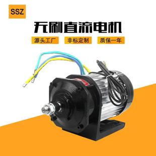 厂家供应60v72v1.2kw建筑工程车拉胚车电动三轮车电机无刷直流