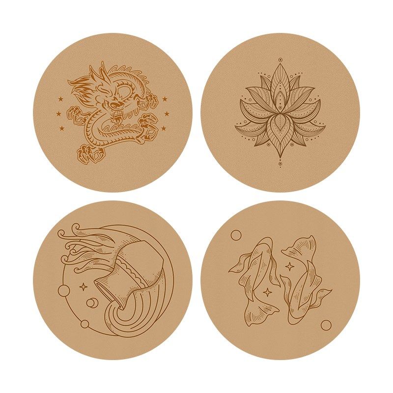 软木天然橡胶冥想垫禅修龙年生肖打坐垫圆形平板倒立支撑瑜伽垫子,运动/瑜伽/健身/球迷用品,冥想垫,淘宝优惠券,粉丝福利购,淘宝优惠卷