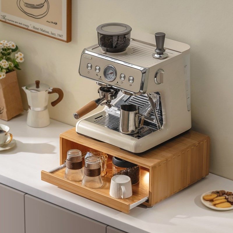 咖啡机置物架桌面摆放台家用水吧咖啡器具收纳咖啡杯置物架杯子架