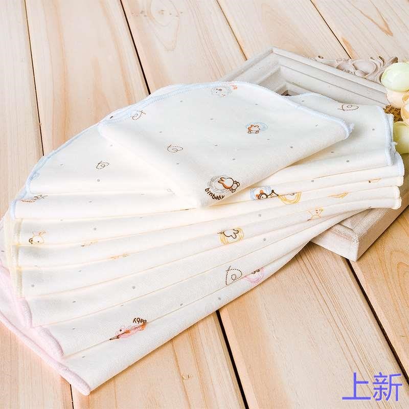 婴儿洗脸巾小方巾初生宝宝巾口水新生儿手帕超柔小手绢擦新款