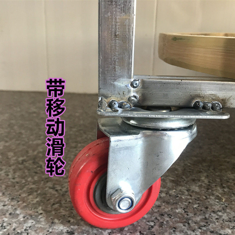 铁架晒药材晒茶叶竹制品竹编竹筛摊青架家用晒架摇匾晾晒架