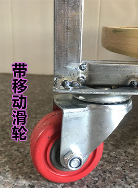 铁架晒药材晒茶叶竹制品竹编竹筛摊青架家用晒架摇匾晾晒架