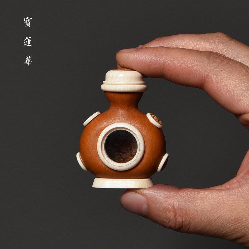 袖珍壶瓶开窗葫芦虫罐 香囊蝈蝈罐 把玩虫具虫蛉罐鸣虫蛐蛐罐文玩
